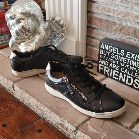 Earth Origins Netta Round Toe Casual Lace Up Sneakers Size 8 - Picture 3 of 15